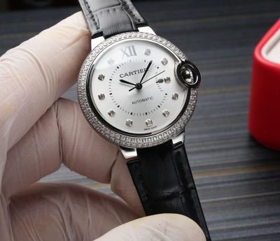 Ballon Bleu de Cartier Stainless Steel 6T51 Movement 36MM Women Watch